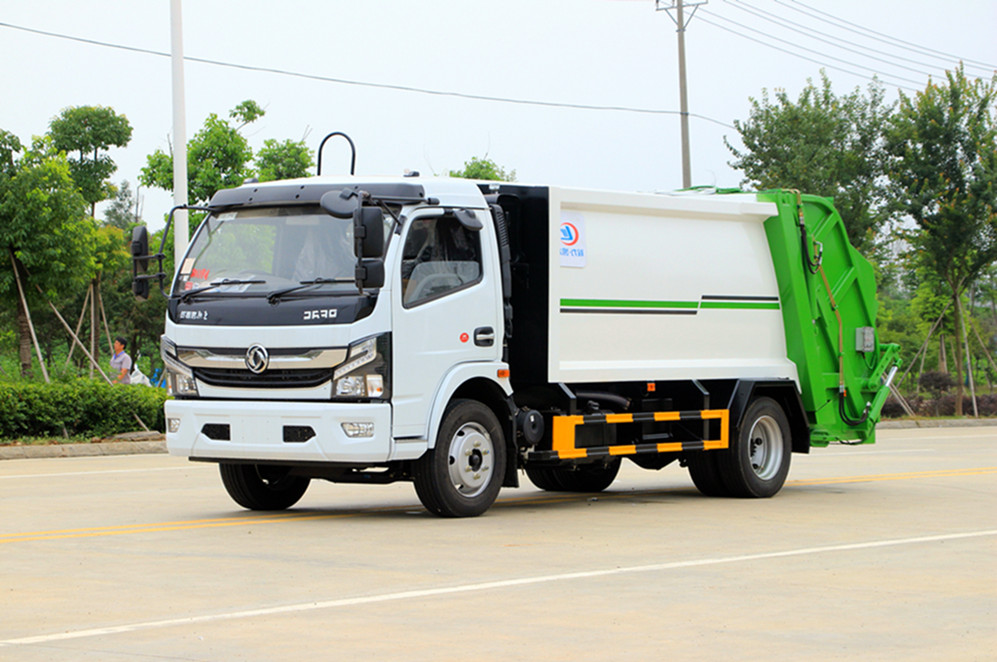 【國六8立方】東風(fēng)多利卡壓縮式垃圾車