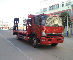 （14噸）重汽豪沃平板運(yùn)輸車