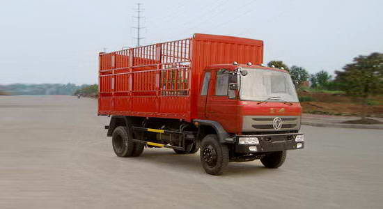 東風單橋倉柵式運輸車