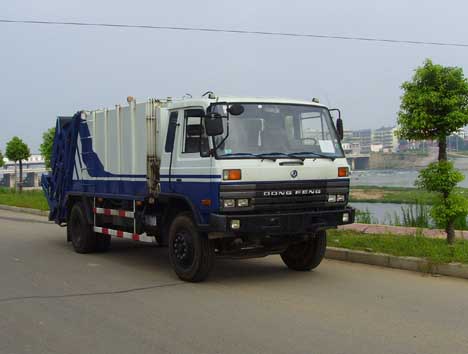 東風153壓縮式垃圾車